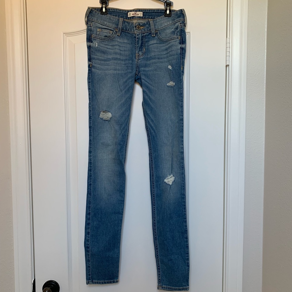 Hollister Light Wash Skinny Jeans